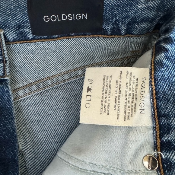 GOLDSIGN MARTIN PINTUCK Jeans in ASSLER size 25 - Picture 9 of 13